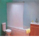 Outasight unique shower curtain